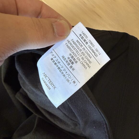 Arc'teryx Gamma AR Pants Women's 2 Black Gorpcore Outerwear Utility Hiking - Picture 6 of 9